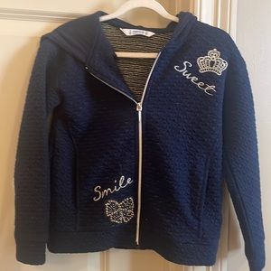 Mayoral knit zip sweater